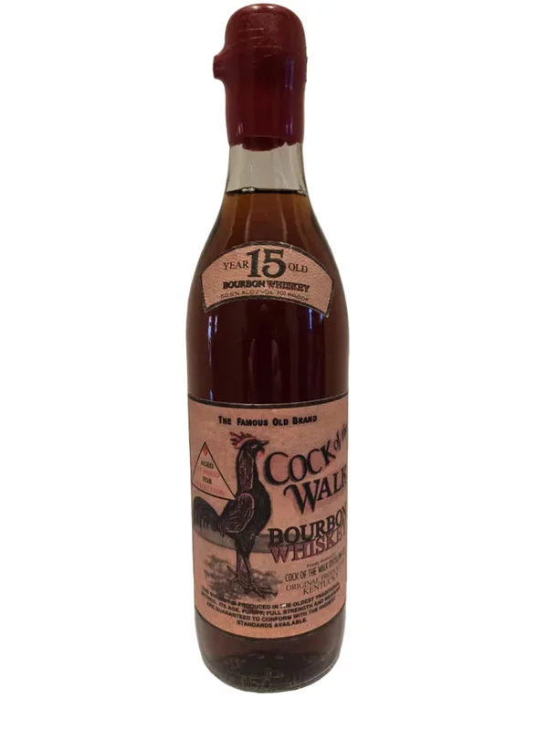 1990’s Cock of The Walk 15 Year Old Bourbon Whiskey 750ml