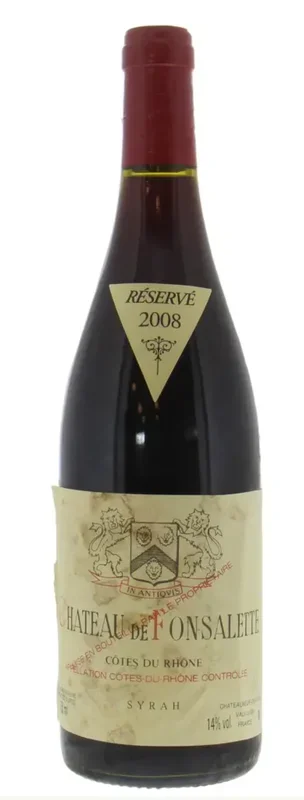 2008 | Rayas | Fonsalette Cotes du Rhone cuvee Syrah