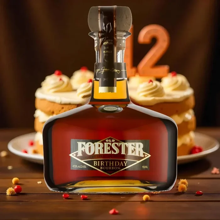 2010 Old Forester Birthday Bourbon 12 Year Old Kentucky Straight Bourbon Whiskey 750ml