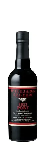 2011 Williams Selyem Vista Verde Vineyard Port 375ml