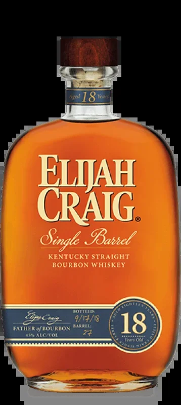 2017 Elijah Craig Single Barrel #4339 18 Year Old Kentucky Straight Bourbon Whiskey 750ml