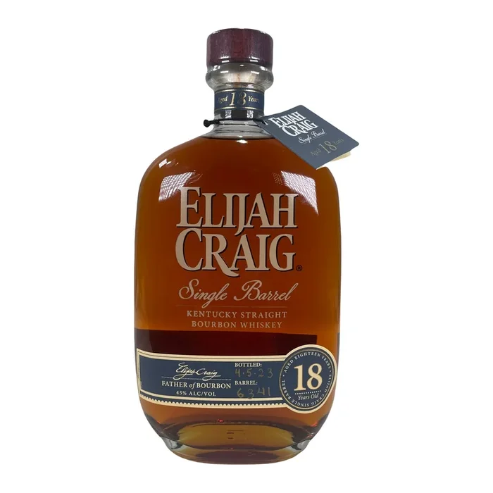 2023 Elijah Craig 18 Year Old Single Barrel 6341 Kentucky Straight Bourbon Whiskey 750ml