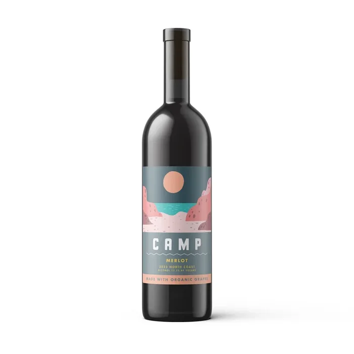 2024 Camp Merlot, North Coast – Certified Organic