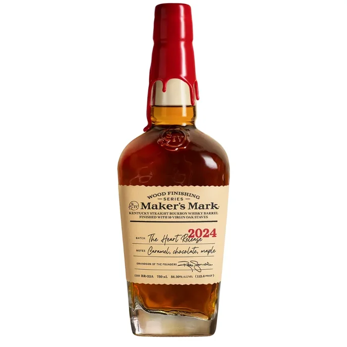 2024 Maker’s Mark The Heart Wood Finishing Series Limited Release Kentucky Straight Bourbon Whisky 750ml