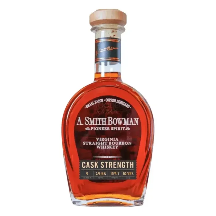 A. Smith Bowman Straight Bourbon Cask Strength 10 Year 139.7 Proof Batch #4