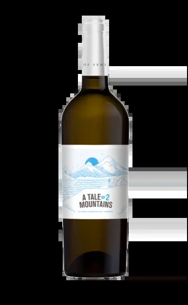 A TALE OF 2 MOUNTAINS BY KARAS WHITE WINE ARARAT VALLEY ARMENIA
