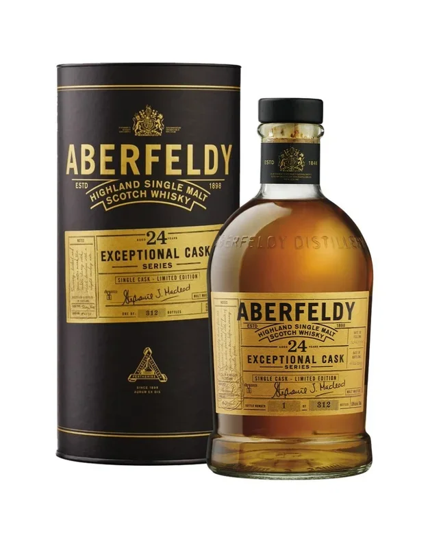 ABERFELDY SCOTCH SINGLE MALT SMALL BATCH EXCEPTIONAL CASK SERIES 24YR 750ML