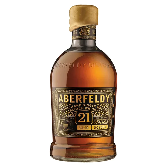 Aberfeldy Single Malt Scotch Whiskey 21 Year