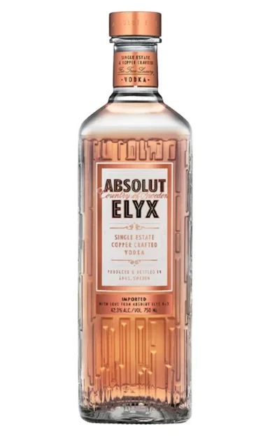 ABSOLUT VODKA ELYX SINGLE ESTATE HANDCRAFTED SWEDEN 750ML