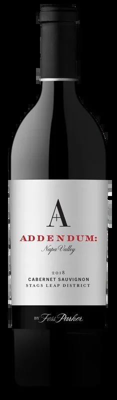 Addendum Cabernet Sauvignon Stags’ Leap 18 750ML