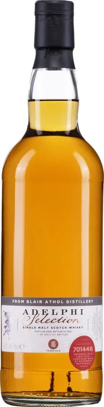 Adelphi Selection Blair Athol 2008 16 Year Old Single Malt Whisky 700ml