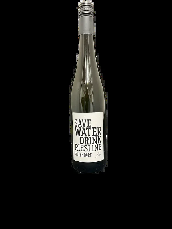 Allendorf Save Water Drink Riesling Non-Alcoholic 750ML