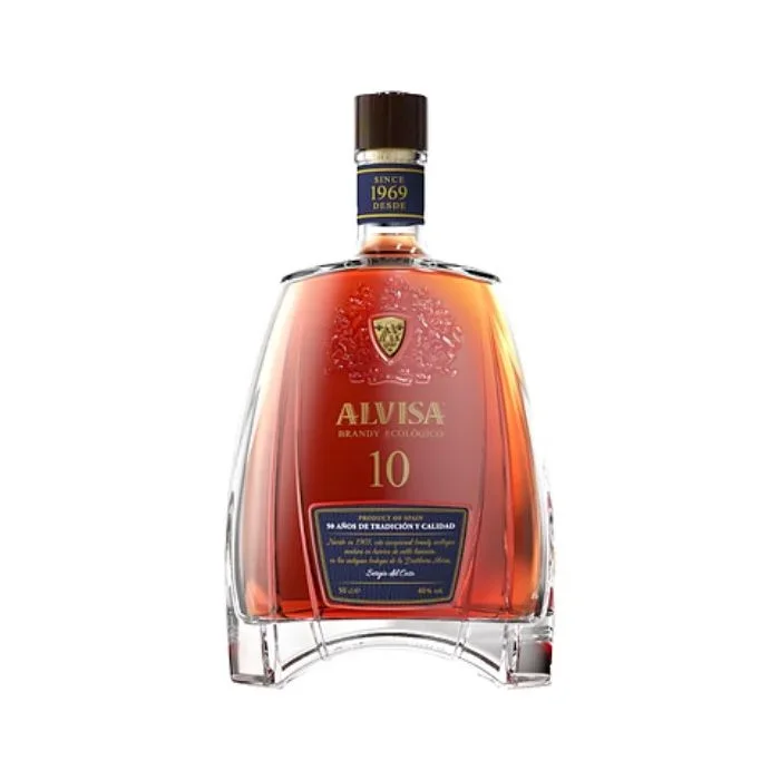 ALVISA BRANDY ORGANIC SPAIN 10YR 750ML