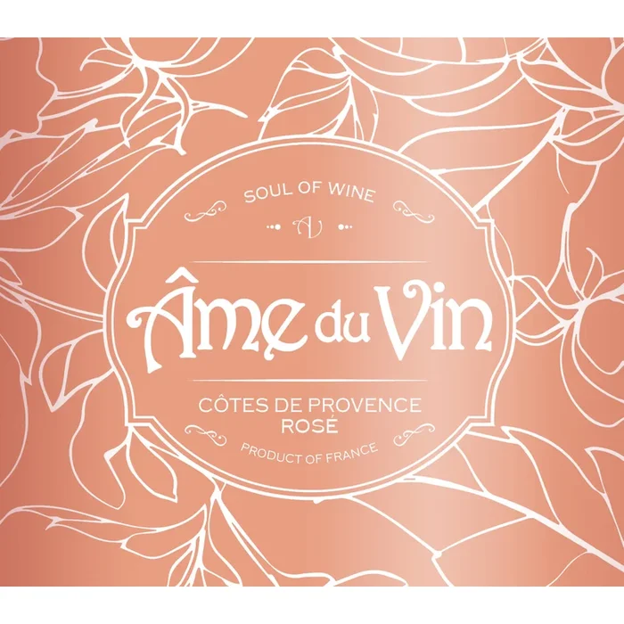 Ame Du Vin Cotes De Provence Rose 750ml