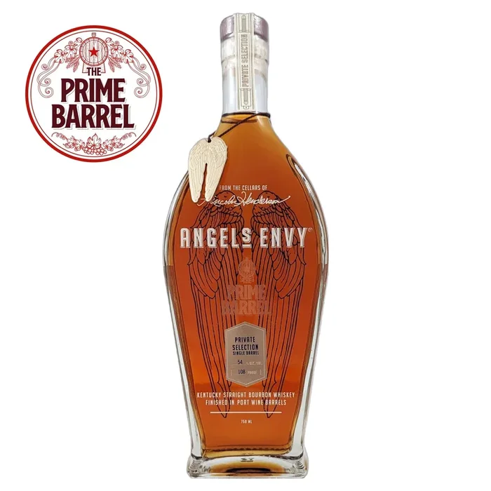 Angel’s Envy “Devil’s Advocate” Single Barrel Kentucky Straight Bourbon Whiskey Finished In Port Wine Barrels The Prime Barrel Pick #54