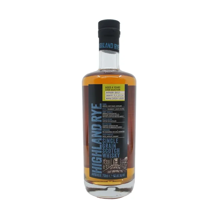 Arbikie Highland Rye 4 Year Old Single Grain Scotch Whisky