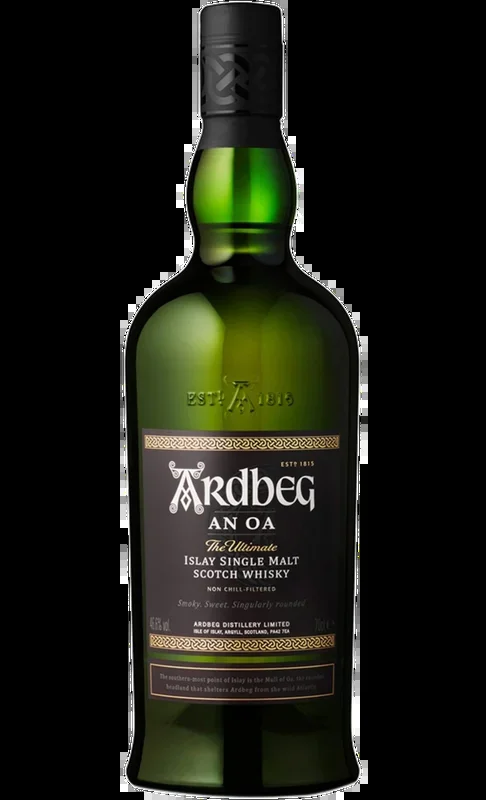 ARDBEG AN OA SCOTCH SINGLE MALT THE ULTIMATE NON CHILL FILTERED 750ML