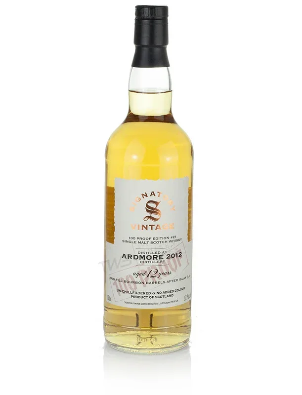 Ardmore 12 Year Old 2012 Signatory 100-Proof Edition #21
