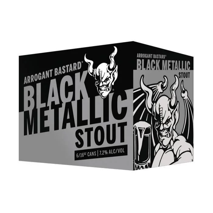 Arrogant Bastard Black Metallic Stout