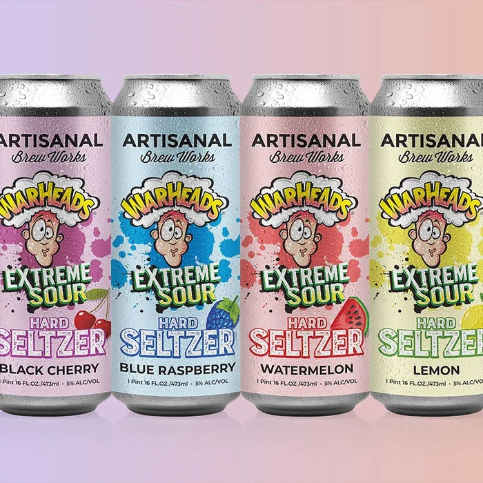 Artisanal Brew Works Warheads Hard Seltzer Sour Mixed 4PK