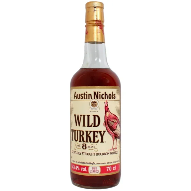Austin Nichols’ Wild Turkey Kentucky Straight Bourbon Whiskey 70cl