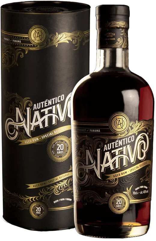 Autentico Nativo 20 Year Old Aged Rum 750ml