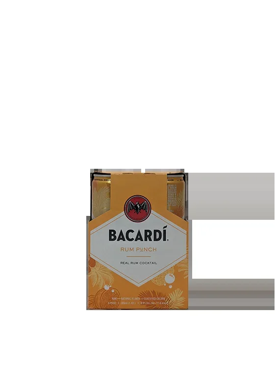 Bacardi Rum Punch 4 Pack