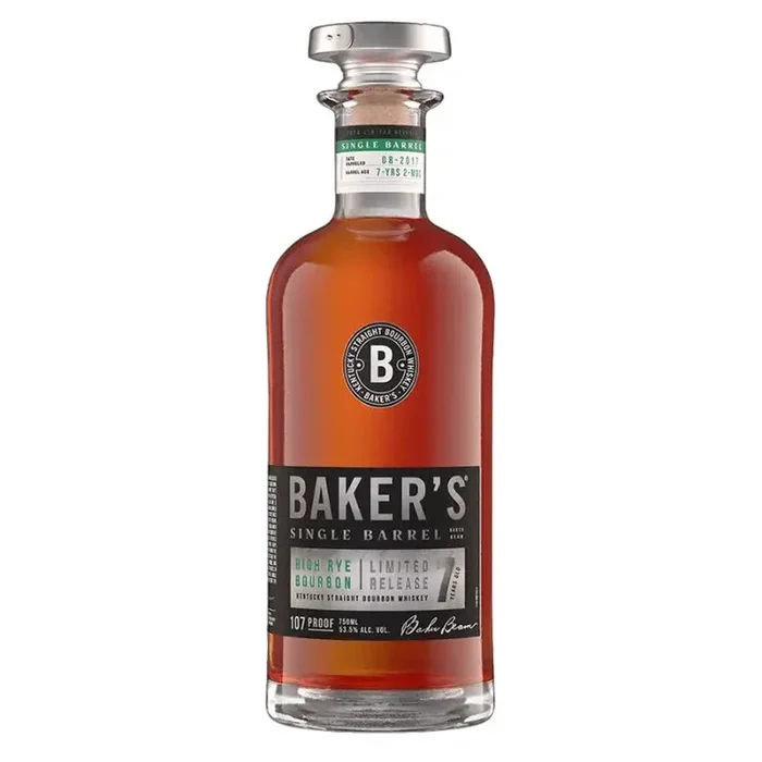 Baker’s 7 Year Single Barrel High Rye Bourbon Whiskey