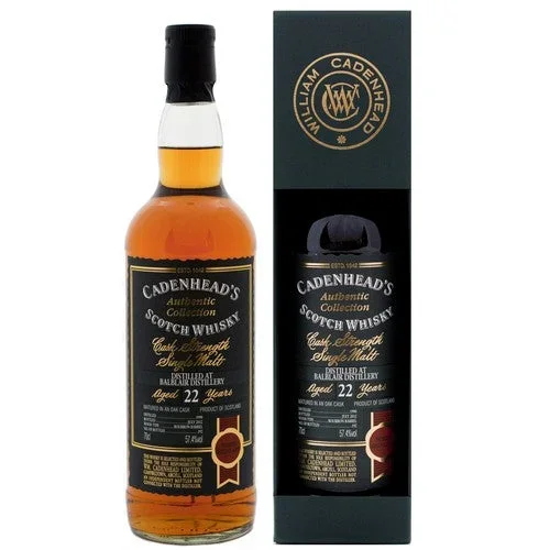 Balblair 22 Year Old 1990 Cadenhead’s