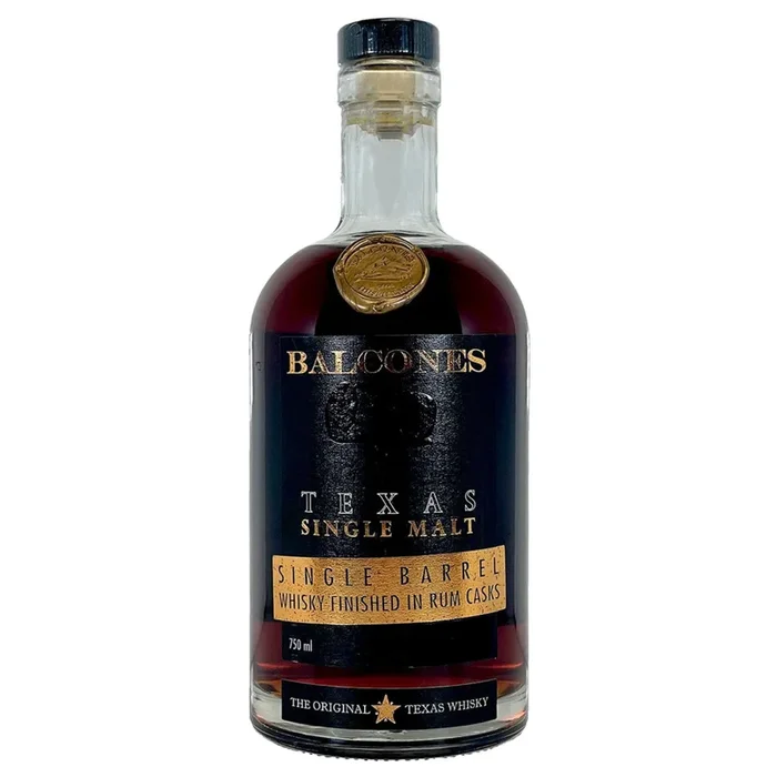 Balcones Texas Single Malt Whiskey – Rum Cask Finished (Single Barrel, 2 Year)