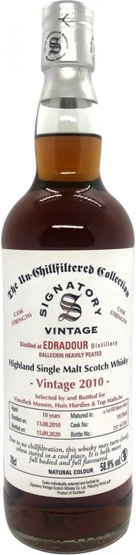 Ballechin 2010-2019 Signatory Vintage 9 Year Old Highland Single Malt Scotch Whisky | 700ML