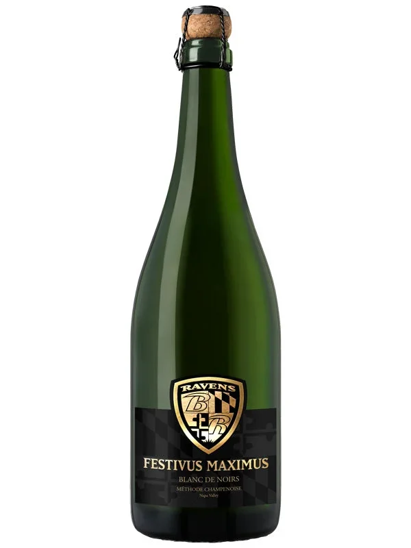 Baltimore Ravens Festivus Maximus Napa Valley Blanc De Noirs Sparkling