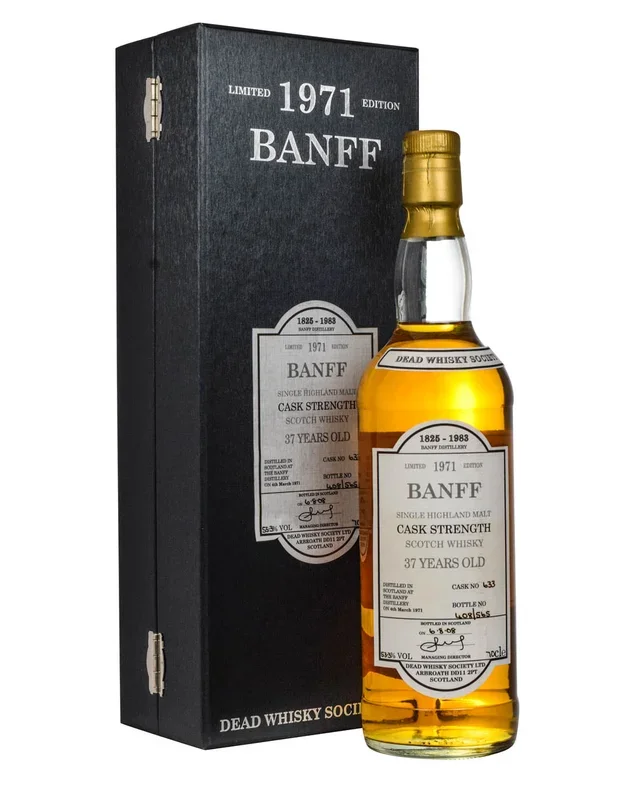 Banff 1971 DWS 37 Years Old Single Malt