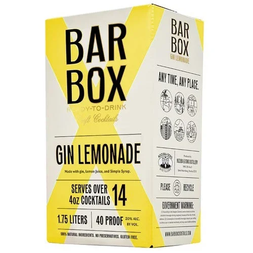 BarBox Gin Lemonade NV – 1.75L
