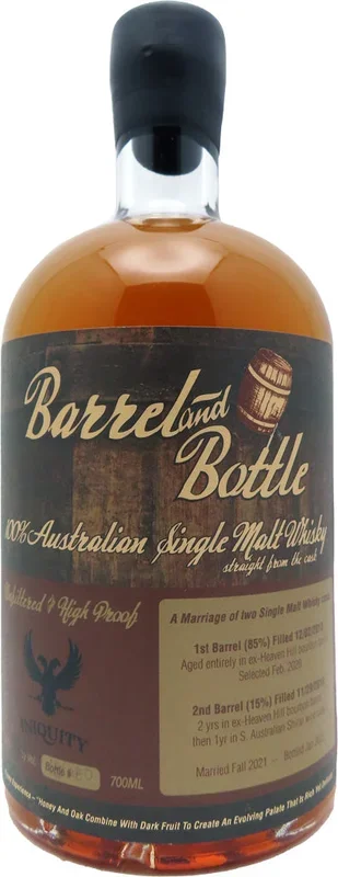 Barrel and Bottle Australian Single Malt Whiskey 700ml