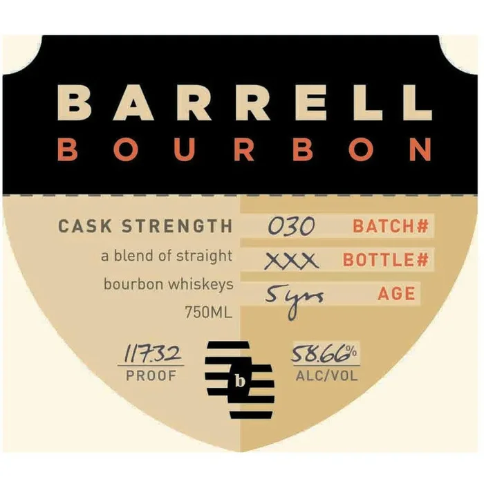 Barrell Bourbon Batch 30 Whiskey