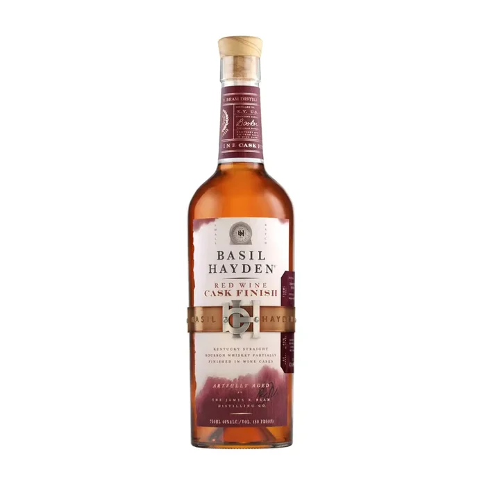 Basil Hayden’s Straight Bourbon Small Batch Red Wine Cask Finish Artfully Aged