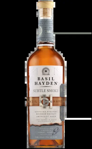 BASIL HAYDEN BOURBON SMALL BATCH SUBTLE SMOKE ARTFULLY AGED KENTUCKY 750ML