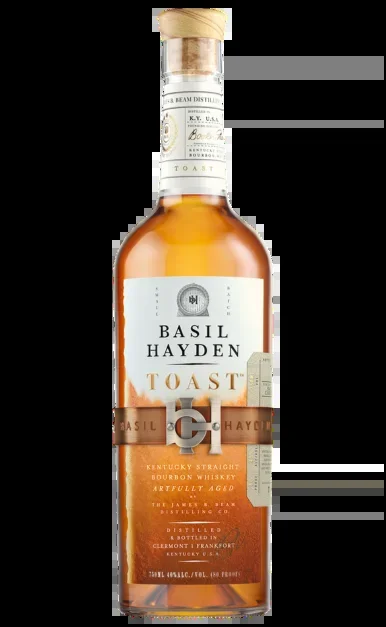 BASIL HAYDEN BOURBON TOASTED ARTFULLY AGED KENTUCKY 750ML