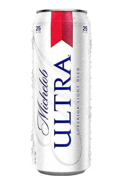 Beer 25oz Can Michelob Ultra 00348