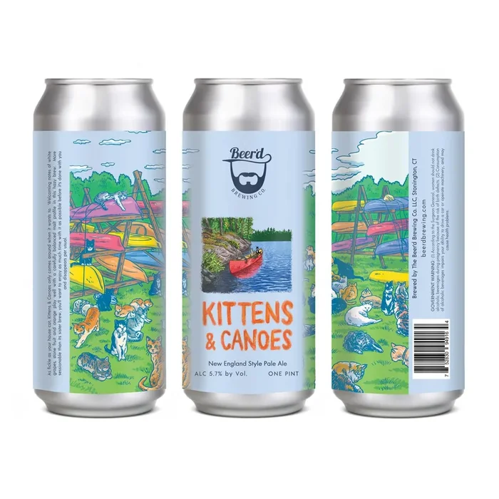 Beer Beer’d Brewing 4pk Kittens & Canoes