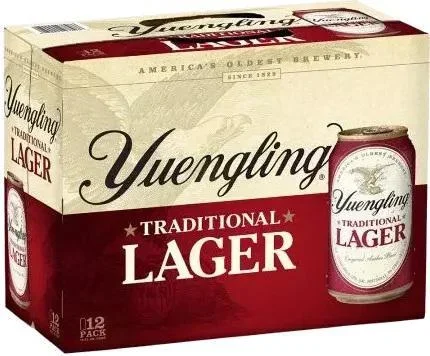 Beer DOM Yuengling Can 12pk Lager