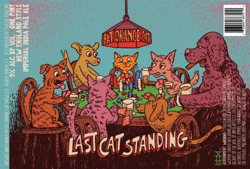 Beer Fat Orange Cat Brew Co. 4pk Last Cat Standing