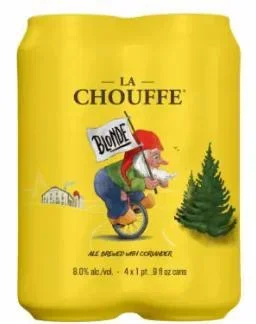 Beer IM Chouffe Brewery 4pk La Chouffee Blonde