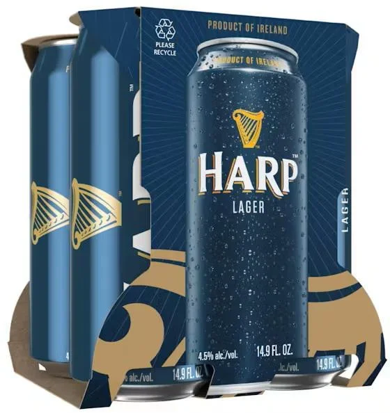 Beer IM Harp 4pk Lager