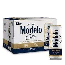 Beer Modelo Cans 12pk Oro