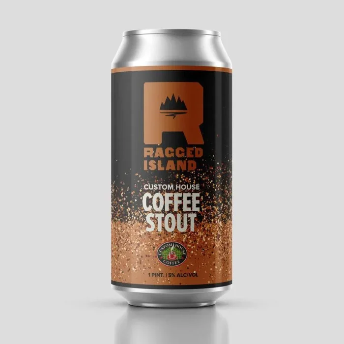 Beer RI Ragged Island 4pk Custom House Coffee Stout