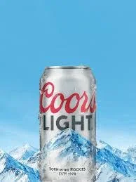 Beer Single Coors Light Can