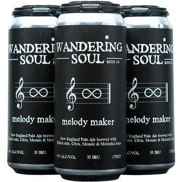 Beer Wandering Soul Beer Co 4pk Melody Maker New England Pale Ale