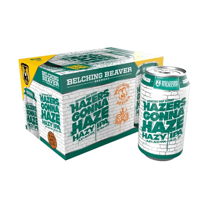 Belching Beaver Hazers Gonna Haze Hazy IPA 6-Pack